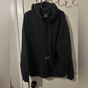 J Skis Black Hoodie - size XL